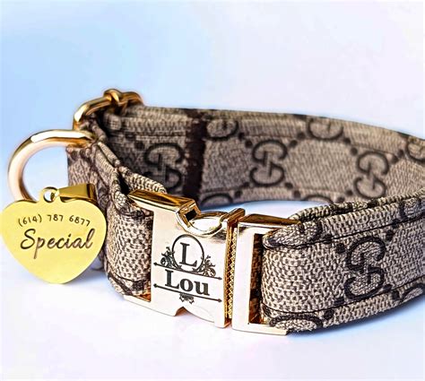 gucci dog collar dupe|designer dog collars small dogs.